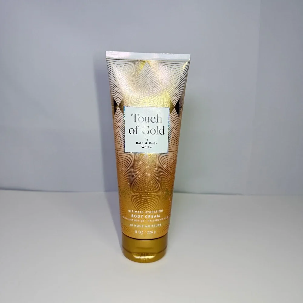 Bath & Body Works Touch of Gold Ultimate Hydration Body Cream 8oz Shea